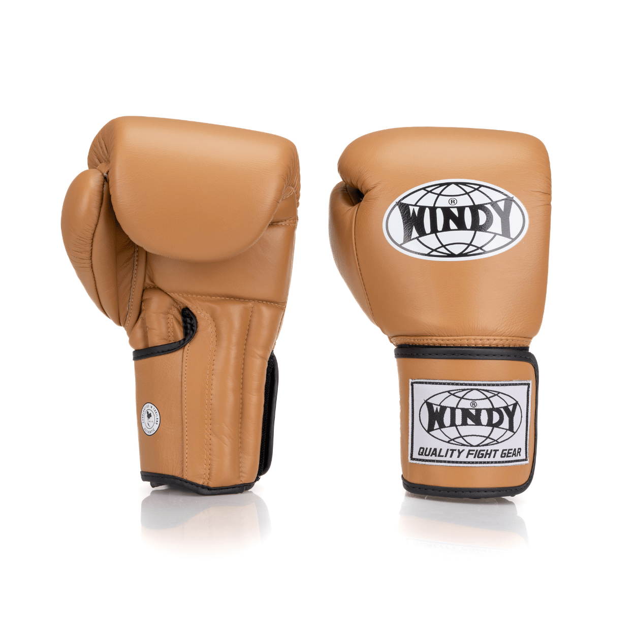Proline Leather Boxing Glove - Brown - Windy Fight Gear B.V.