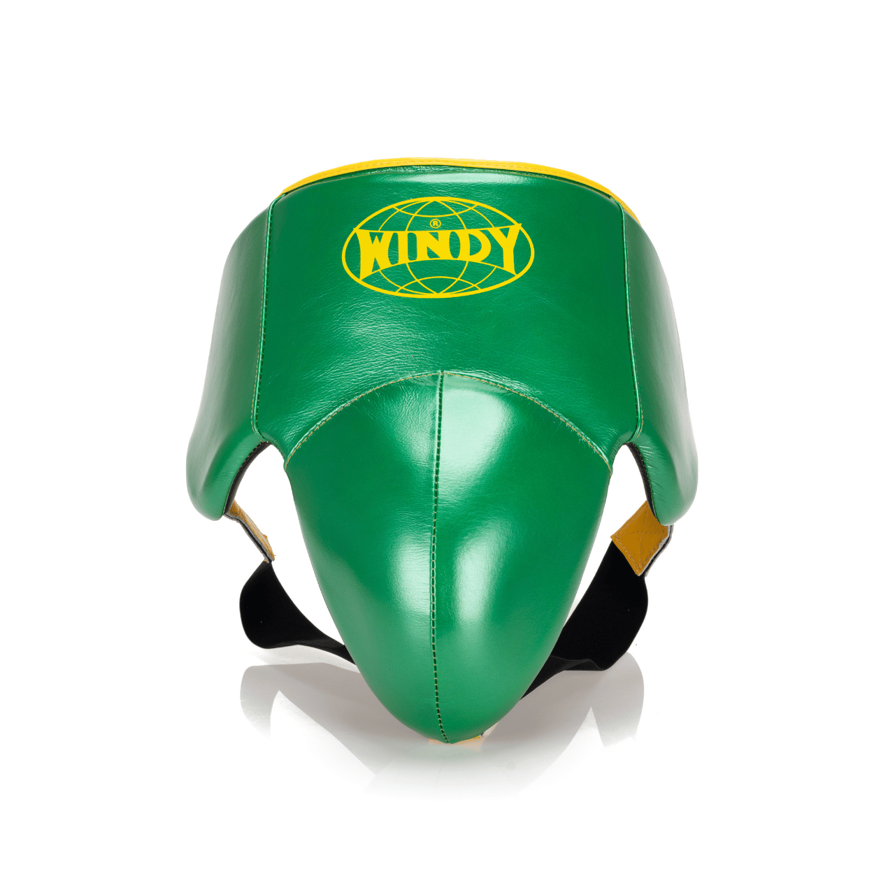 Elite Groin Guard - Green/Yellow - Windy Fight Gear B.V.