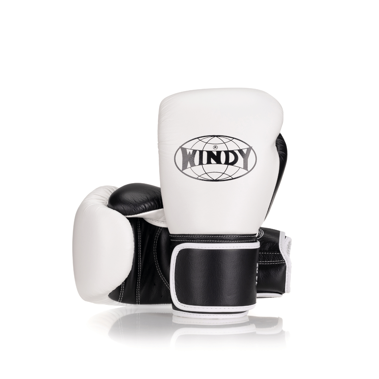 Elite Series Velcro Boxing Glove - White/ Black - Windy Fight Gear B.V.