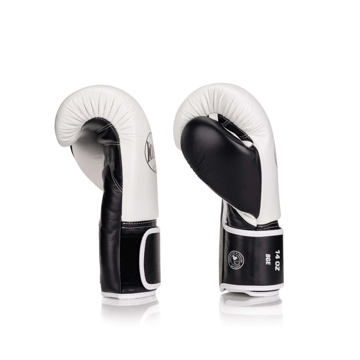 Elite Series Velcro Boxing Glove - White/ Black - Windy Fight Gear B.V.