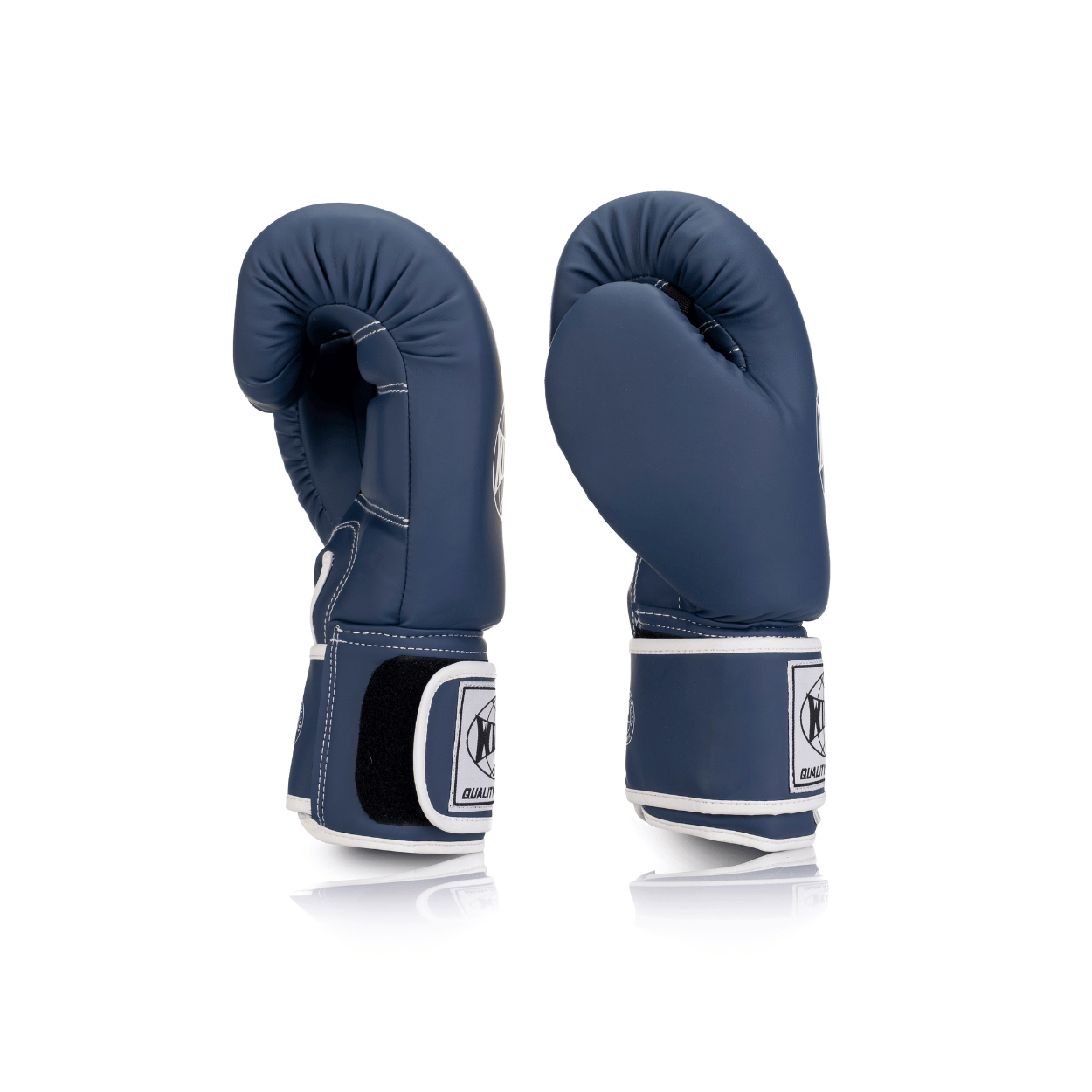 Core Boxing Gloves Microfiber - Navy Blue / White