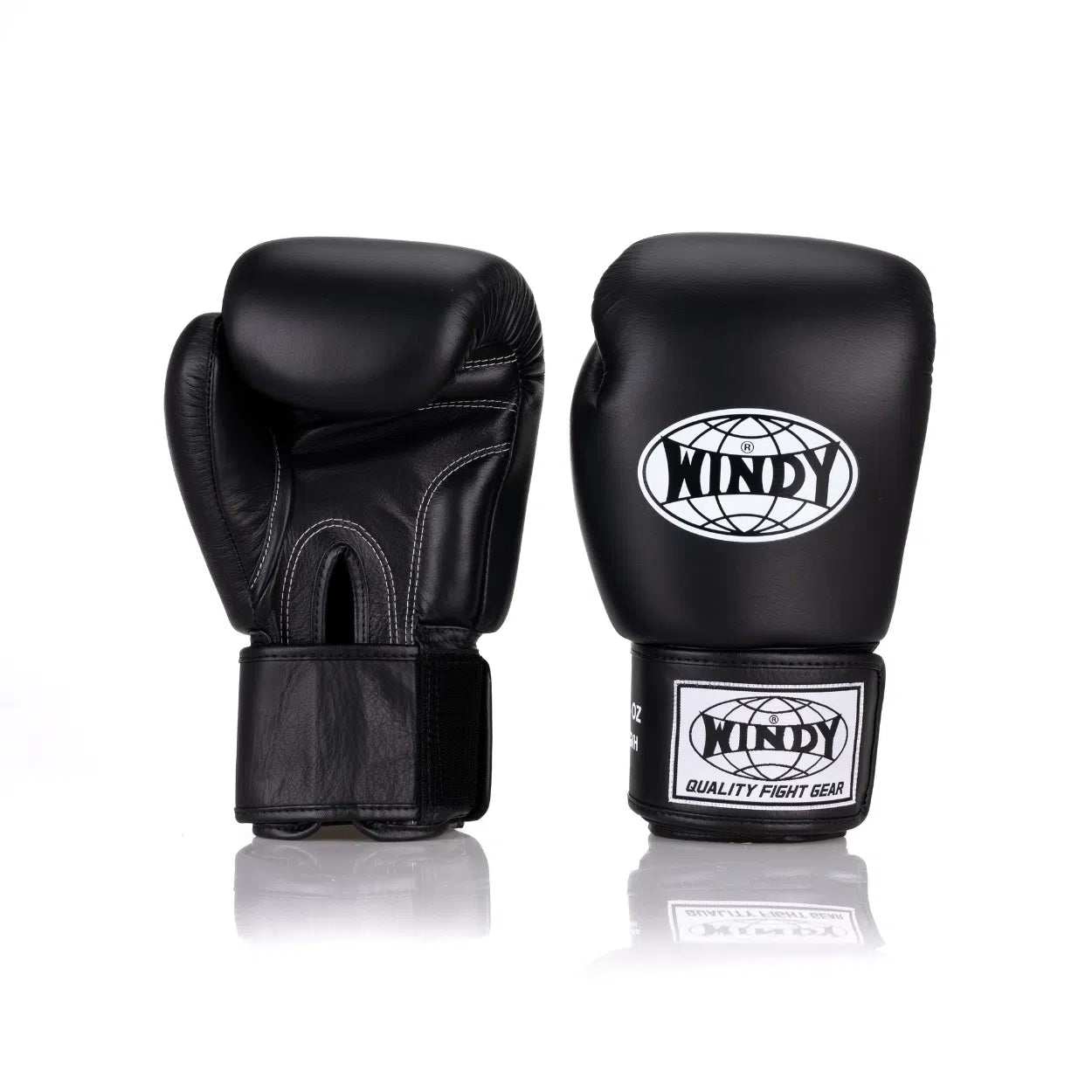 WINDY ボクシンググローブ 14 oz BGVH BGVH Classic leather boxing glove - Black | Windy Fight Gear ®