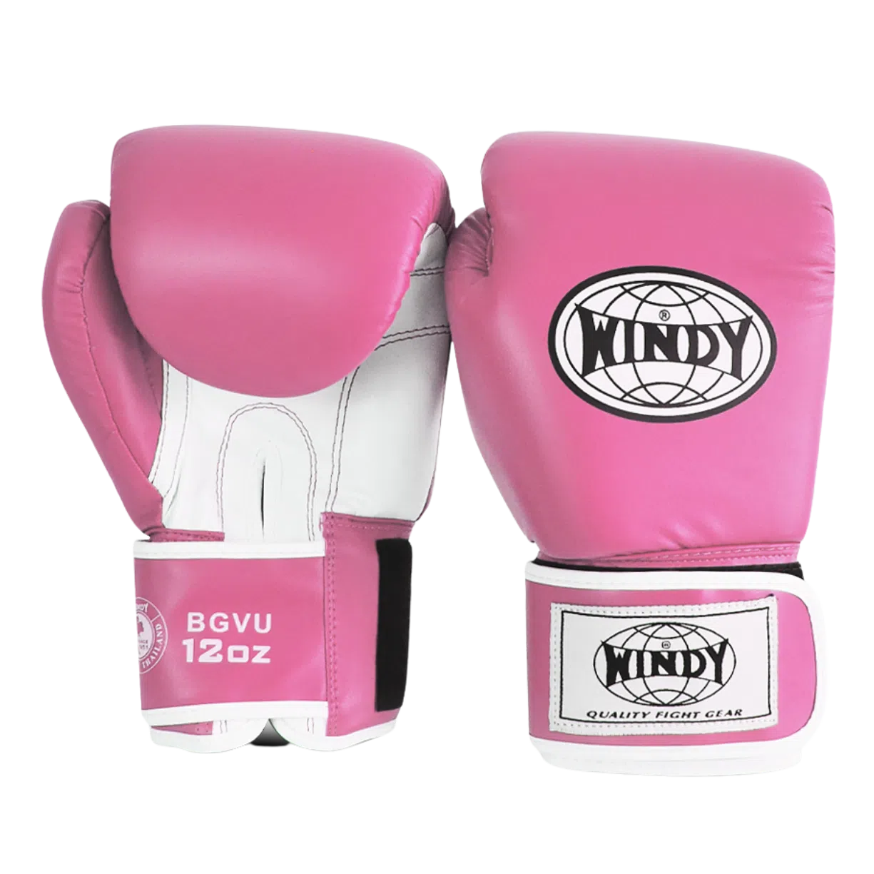 Classic Synthetic Leather Boxing Gloves Pink