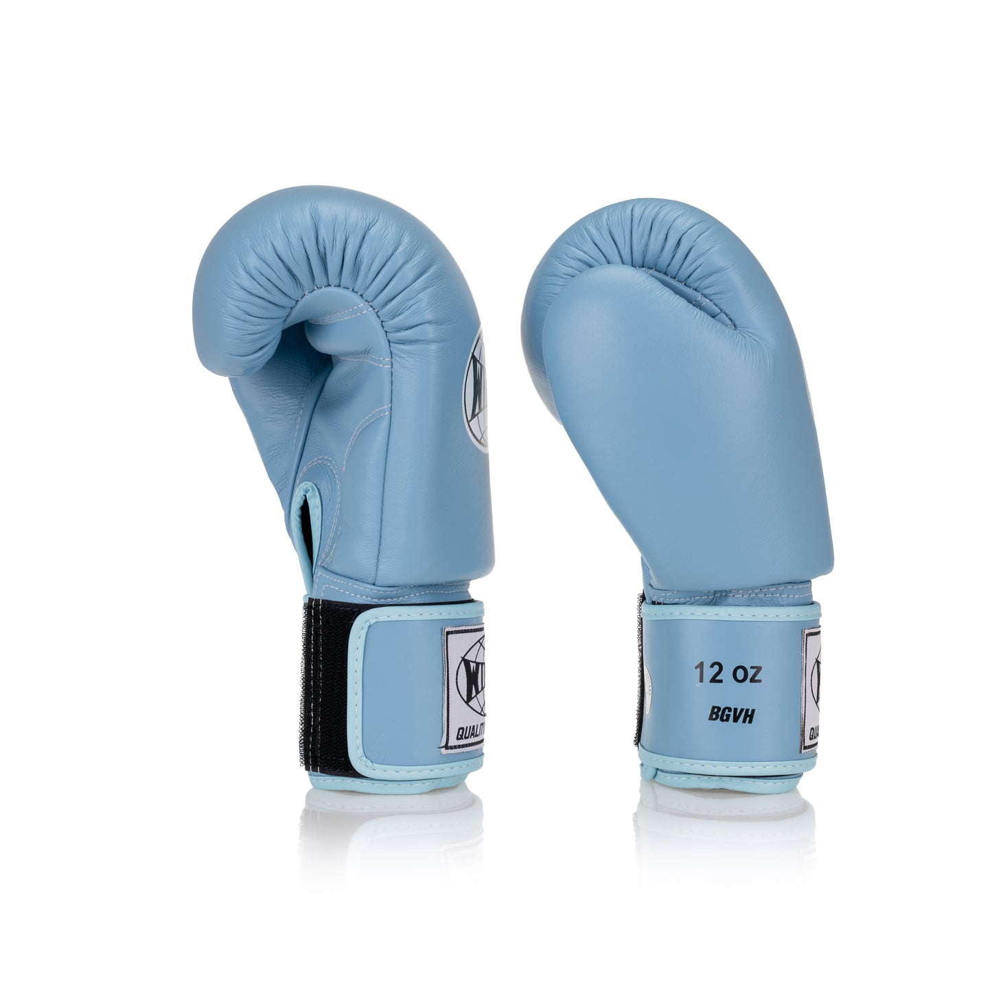 Classic Leather Boxing Glove - Baby Blue - Windy Fight Gear B.V.