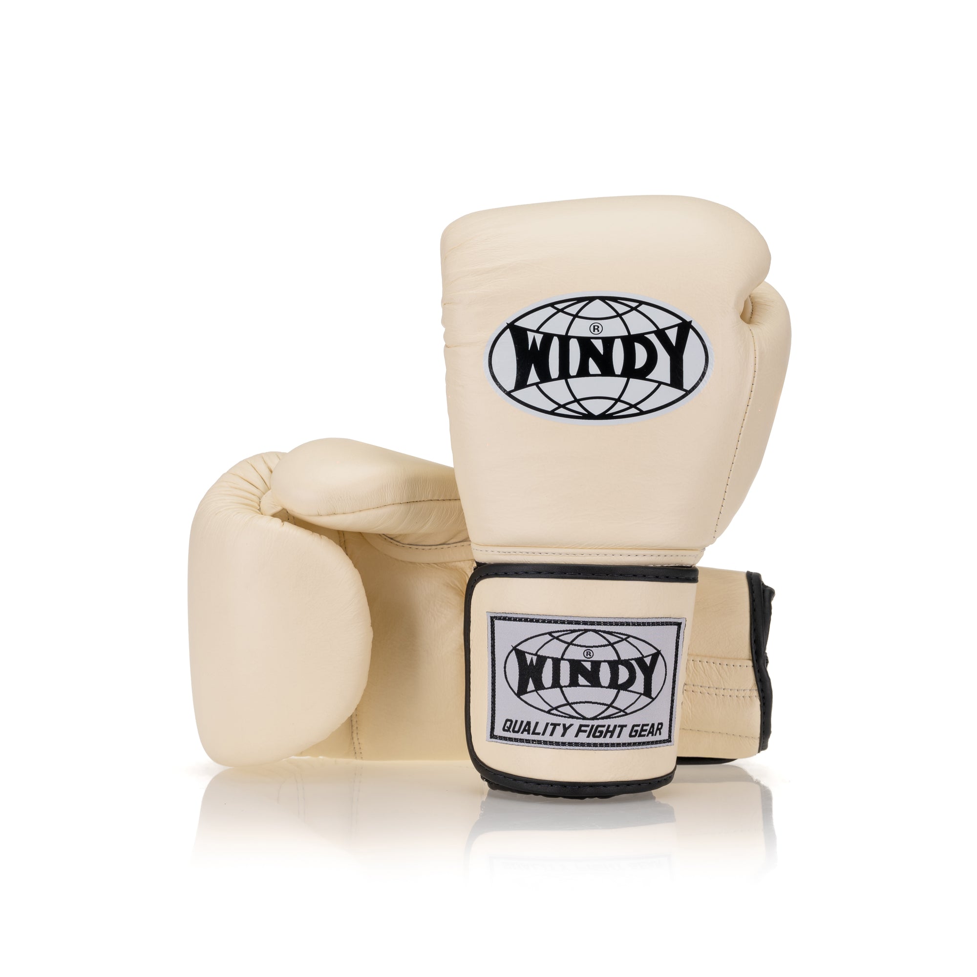Proline Leather Boxing Glove - Beige - Windy Fight Gear B.V.