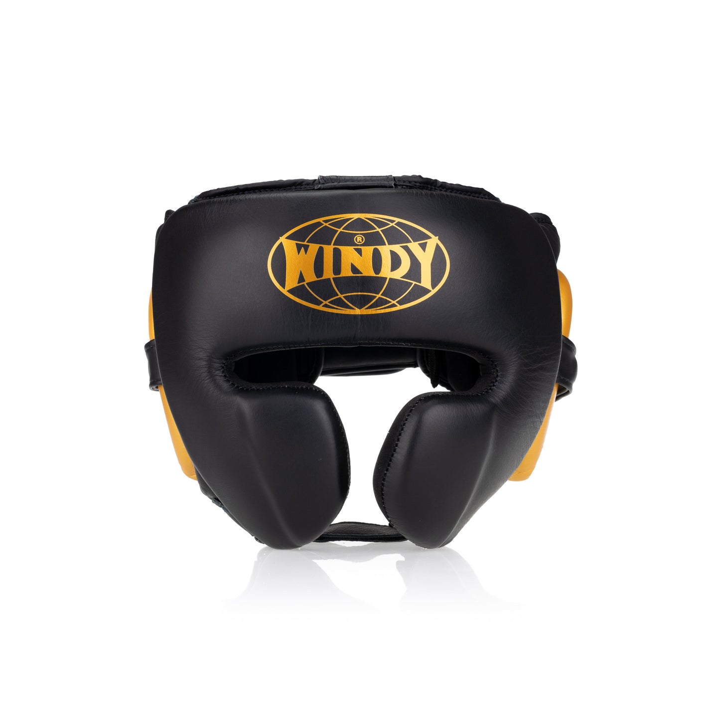 Mexican Style Headguard - Black/Gold
