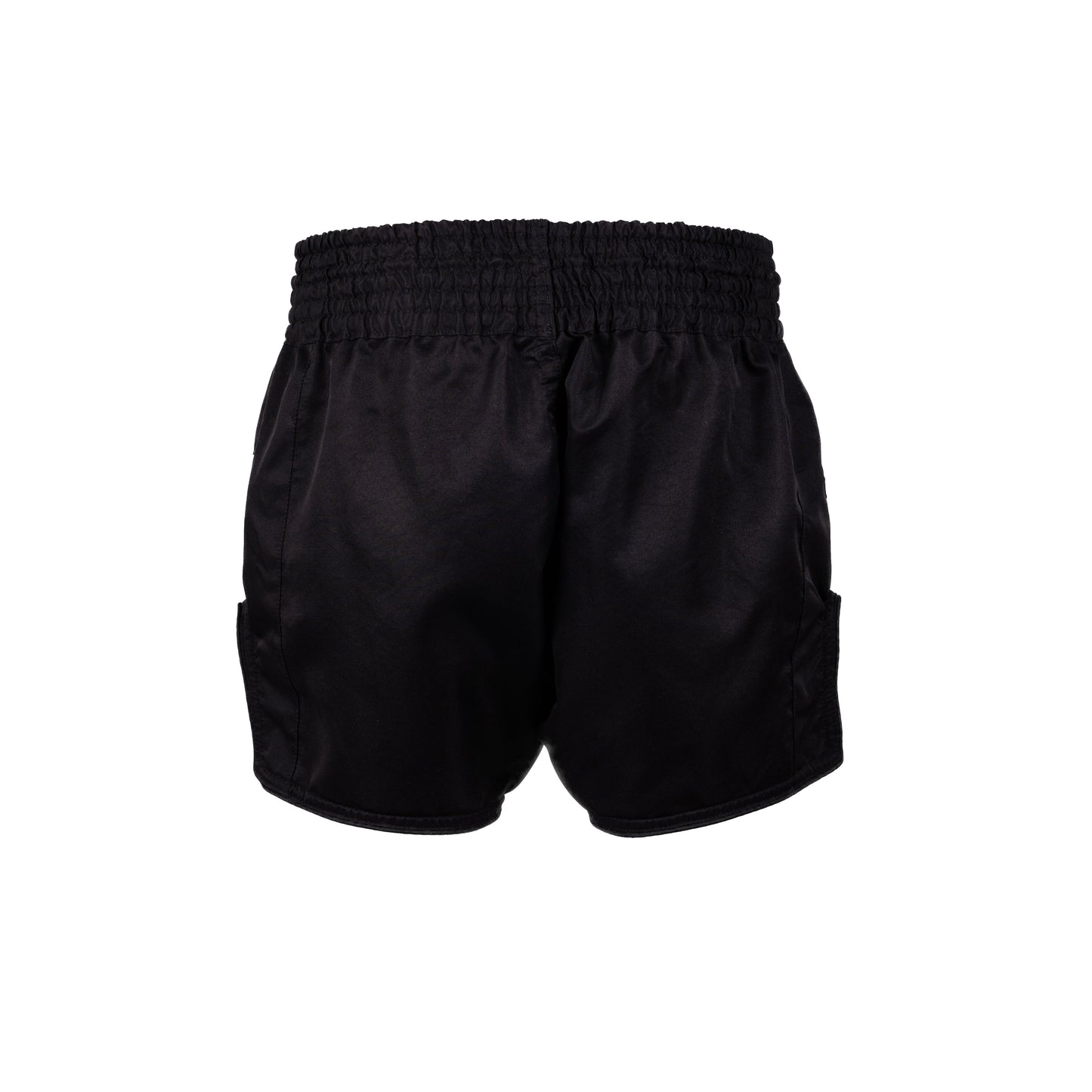 Muay Thai Shorts - Retro Holo - Triple Black Holo