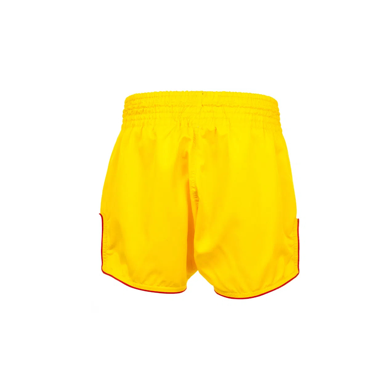 Muay Thai Shorts - Retro - Nylon Yellow