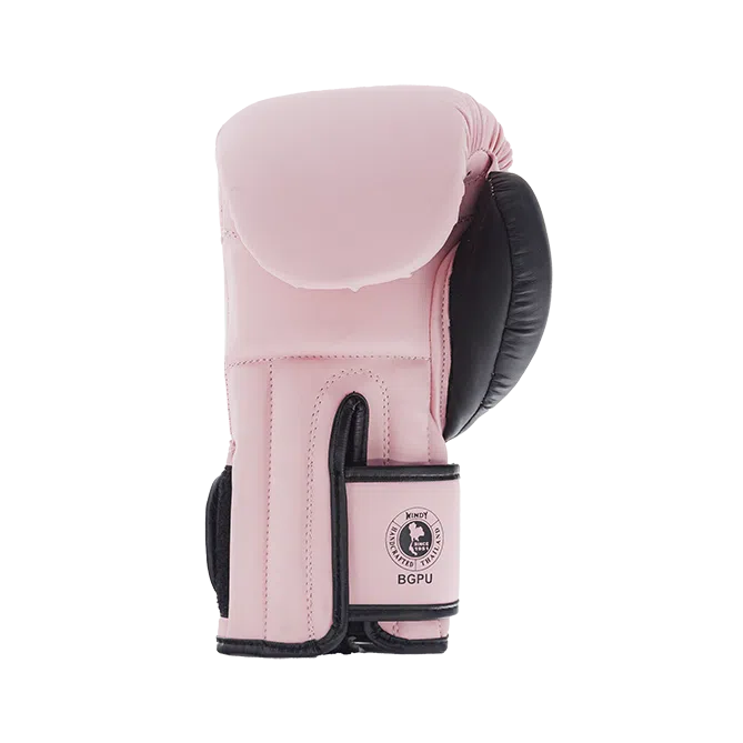 Proline Synthetic Leather Boxing Gloves - Pink Black