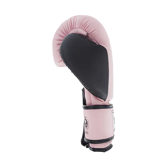 Proline Synthetic Leather Boxing Gloves - Pink Black