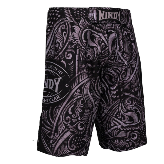 Windy Tribal Mural MMA Shorts