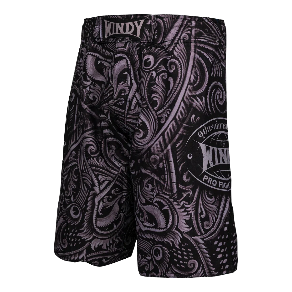 Windy Tribal Mural MMA Shorts