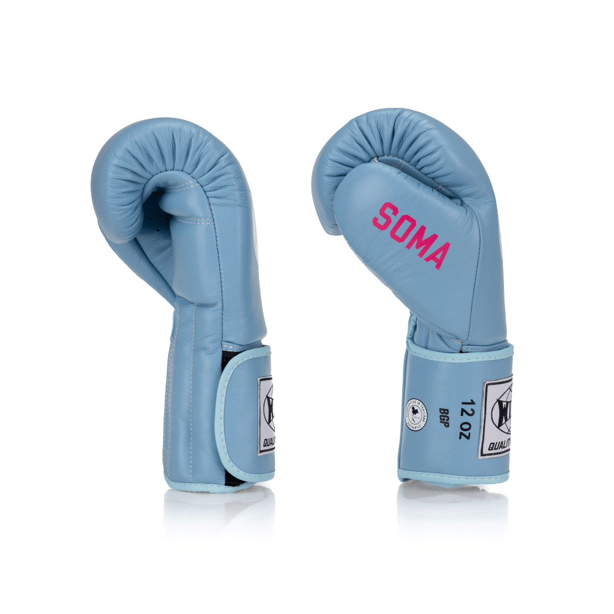 Windy x Soma - Proline Leather Boxing Glove - Baby Blue - Windy Fight Gear B.V.