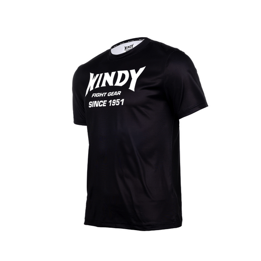 Classic Windy 1951 Training T-shirt - Black - Windy Fight Gear B.V.