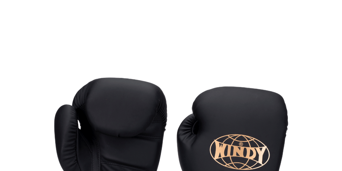 Core Boxing Gloves Microfiber - Black / Gold