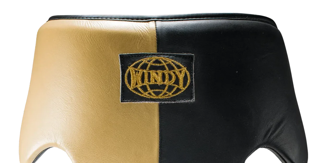 Black & Gold Groin Guard - Pro Boxing Series