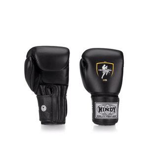 Windy x Hemmers - Proline Leather Boxing Glove - Black - Windy Fight Gear B.V.
