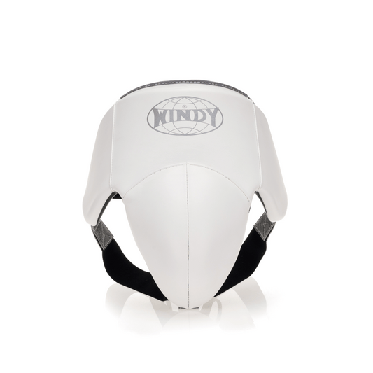 Elite Groin Guard - White/Silver 2.0 - Windy Fight Gear B.V.