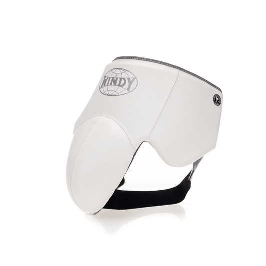 Elite Groin Guard - White/Silver 2.0 - Windy Fight Gear B.V.