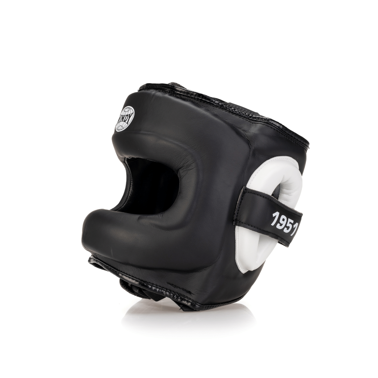 Juggernaut Headguard - Black/White - Windy Fight Gear B.V.