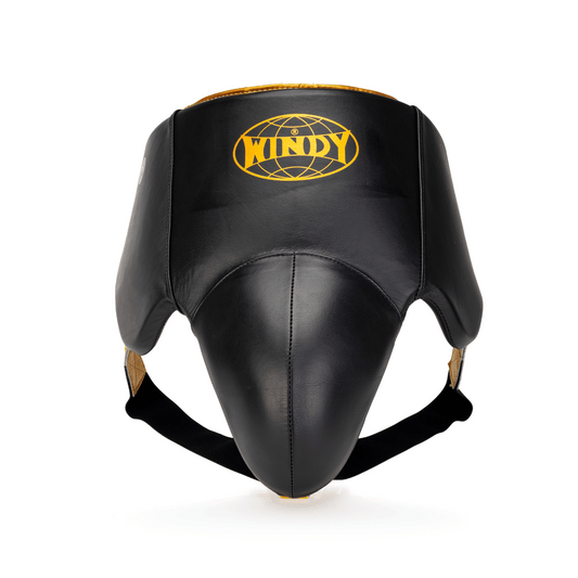 Elite Groin Guard - Black/Gold 2.0 - Windy Fight Gear B.V.