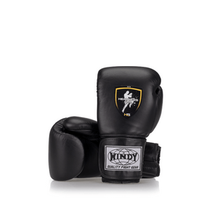 Windy x Hemmers - Proline Leather Boxing Glove - Black - Windy Fight Gear B.V.