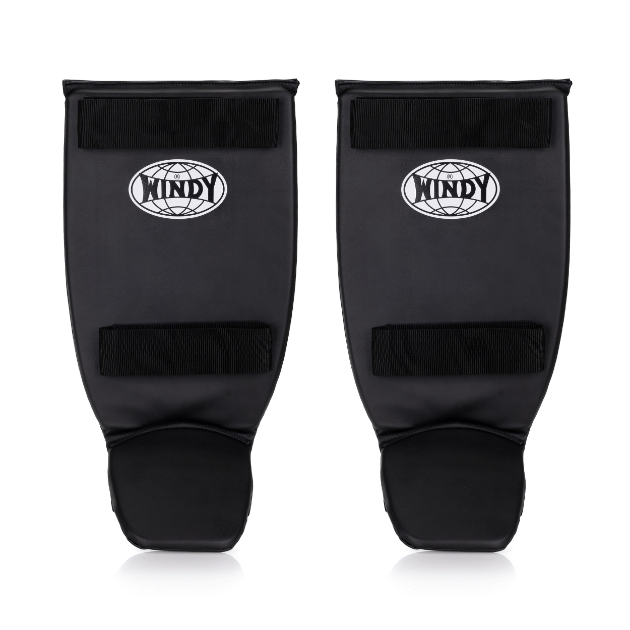 Classic Double Strap Shinguard - Black - Windy Fight Gear B.V.