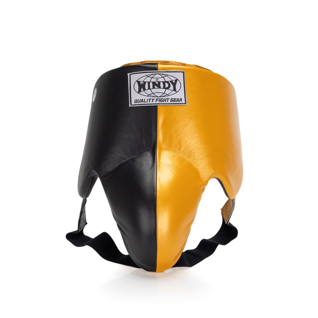 Elite Groin Guard - Black/ Gold - Windy Fight Gear B.V.
