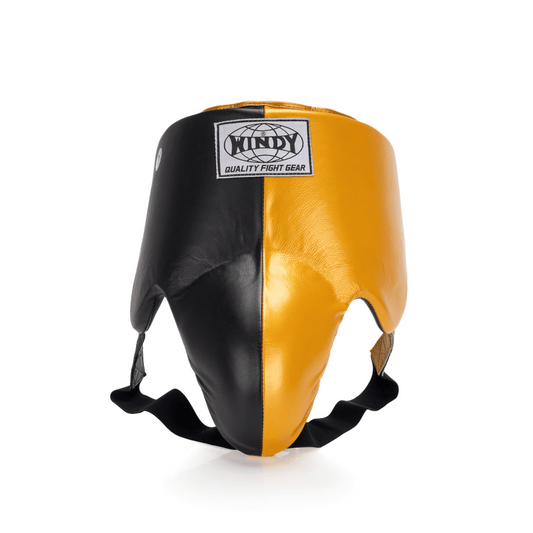 Elite Groin Guard - Black/ Gold - Windy Fight Gear B.V.