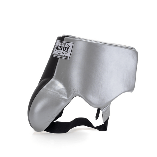 Elite Groin Guard - Black/ Silver - Windy Fight Gear B.V.