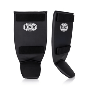Classic Double Strap Shinguard - Black - Windy Fight Gear B.V.