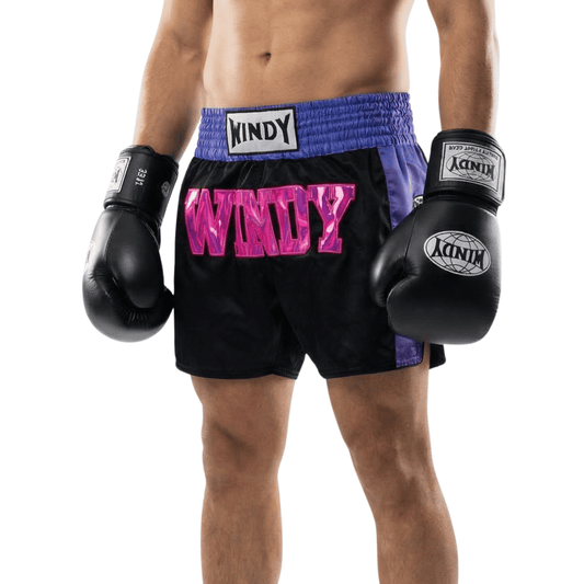 Classic Leather Boxing Glove - Black