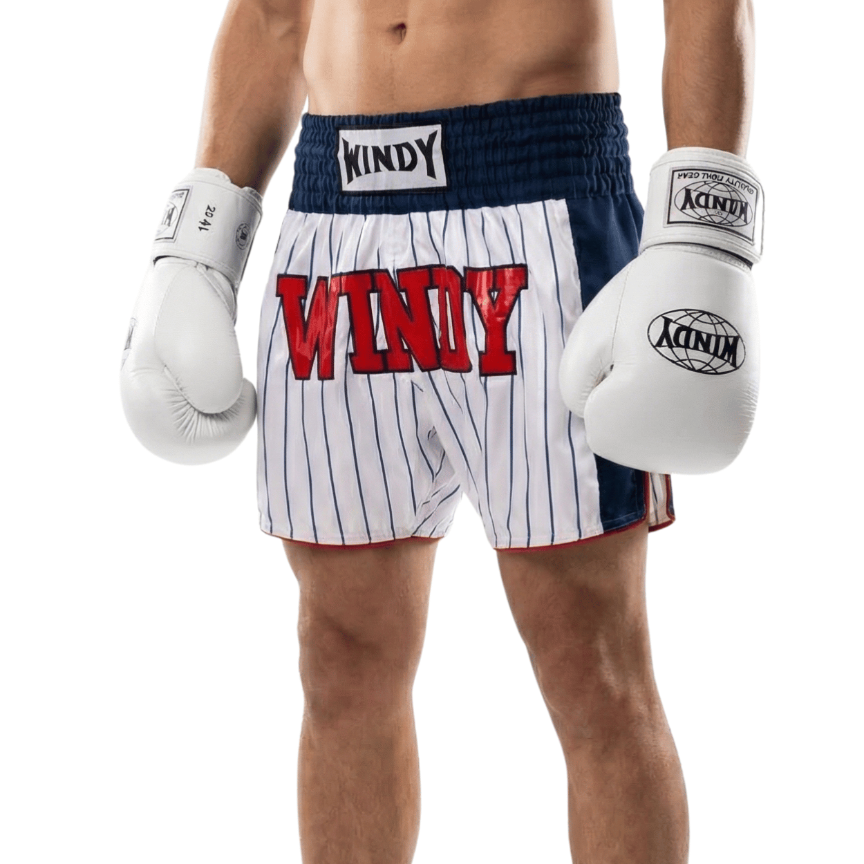 BGVH Classic leather boxing glove - White | Windy Fight Gear ®