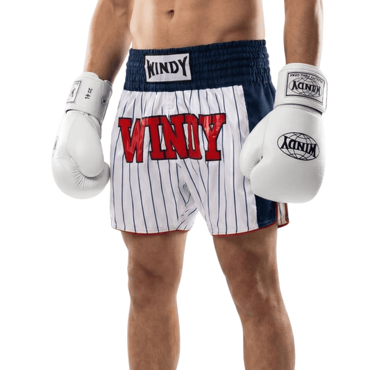 Classic Leather Boxing Glove - White - Windy Fight Gear B.V.