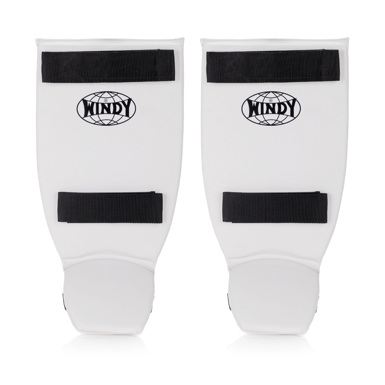 Classic Double Strap Shinguard - White - Windy Fight Gear B.V.