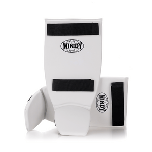 Classic Double Strap Shinguard - White - Windy Fight Gear B.V.