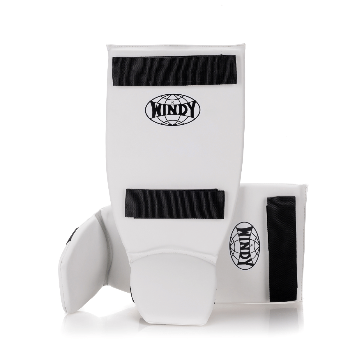 Classic Double Strap Shinguard - White - Windy Fight Gear B.V.