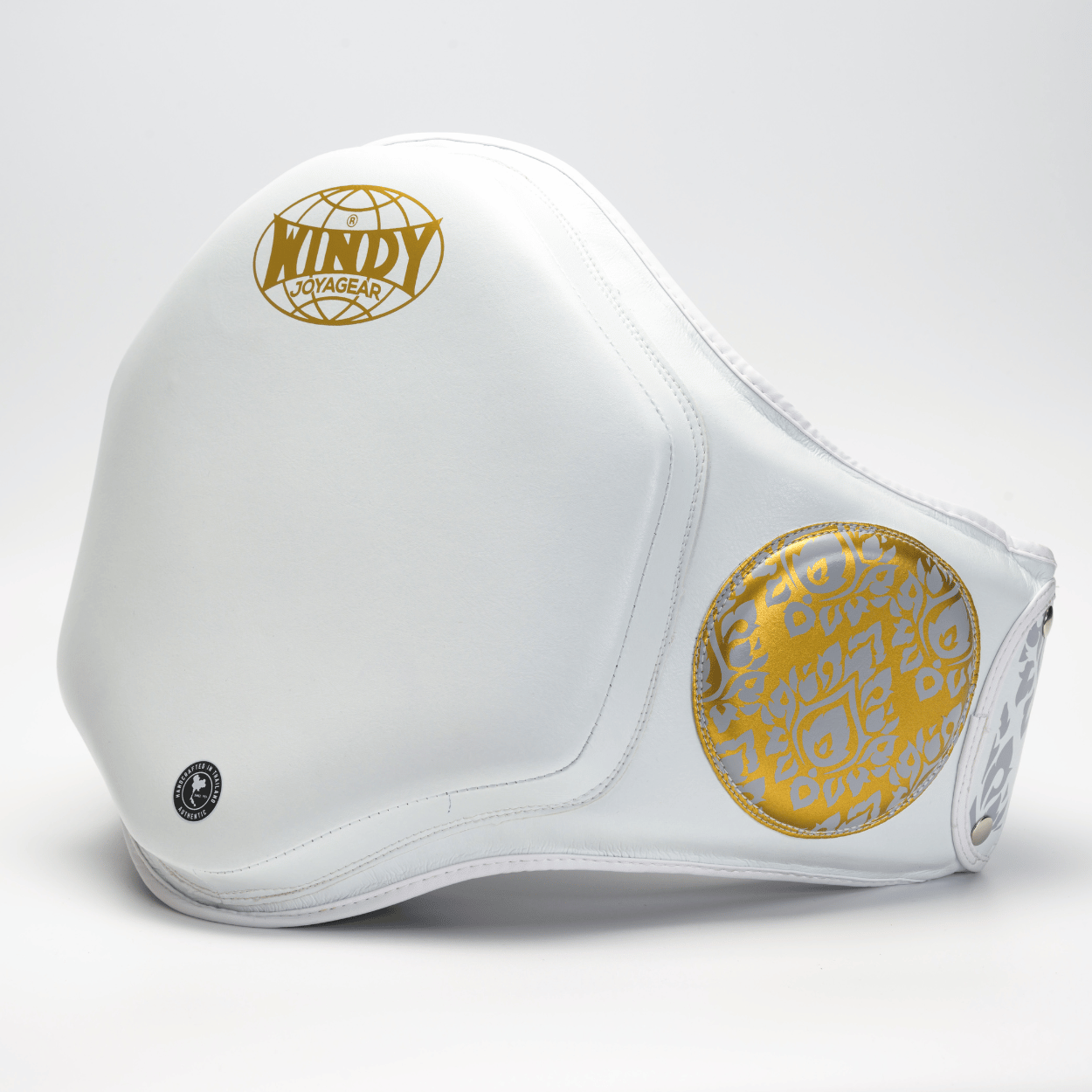 Windy x Joya Belly Protector - White/Gold - Windy Fight Gear B.V.