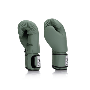 Core Boxing Gloves Microfiber - Army Green / Black - Windy Fight Gear B.V.