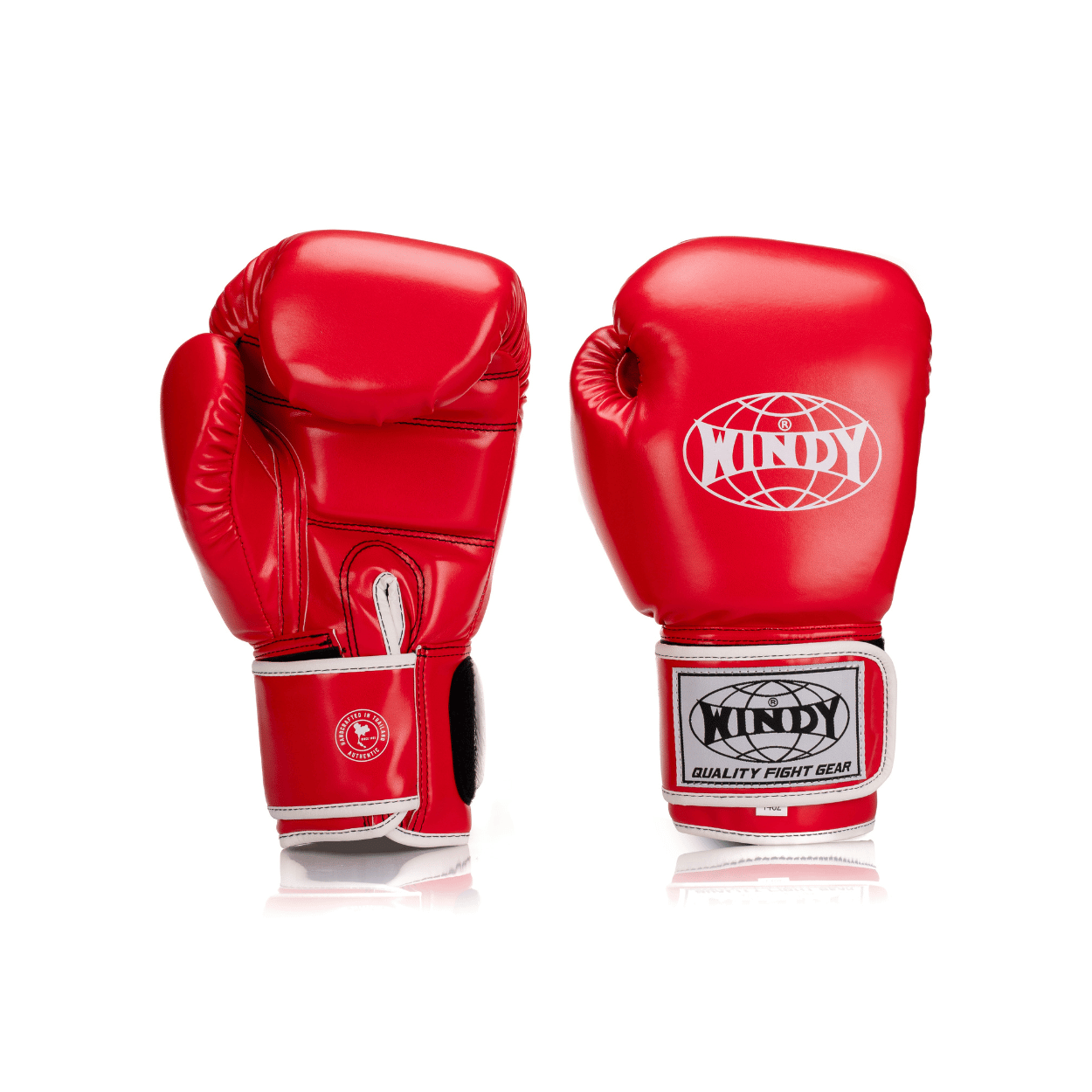 Core Boxing Gloves Microfiber - Red / White - Windy Fight Gear B.V.