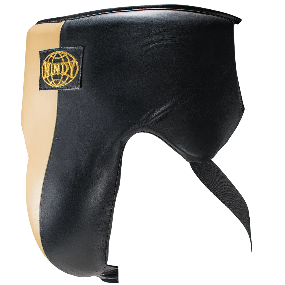 Black & Gold Groin Guard - Pro Boxing Series