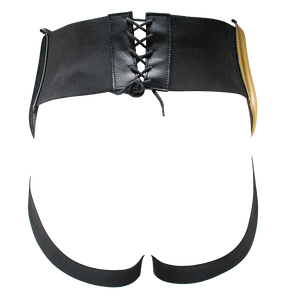 Black & Gold Groin Guard - Pro Boxing Series