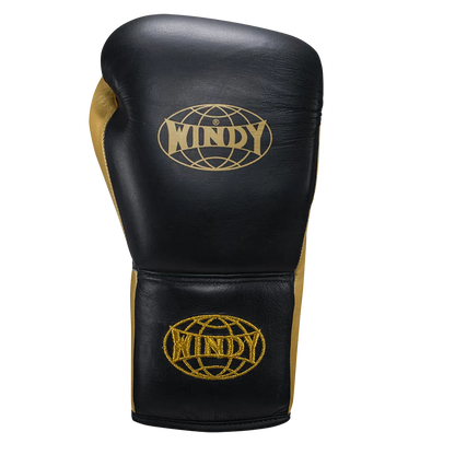 Black & Gold Lace-up - Pro Boxing Series