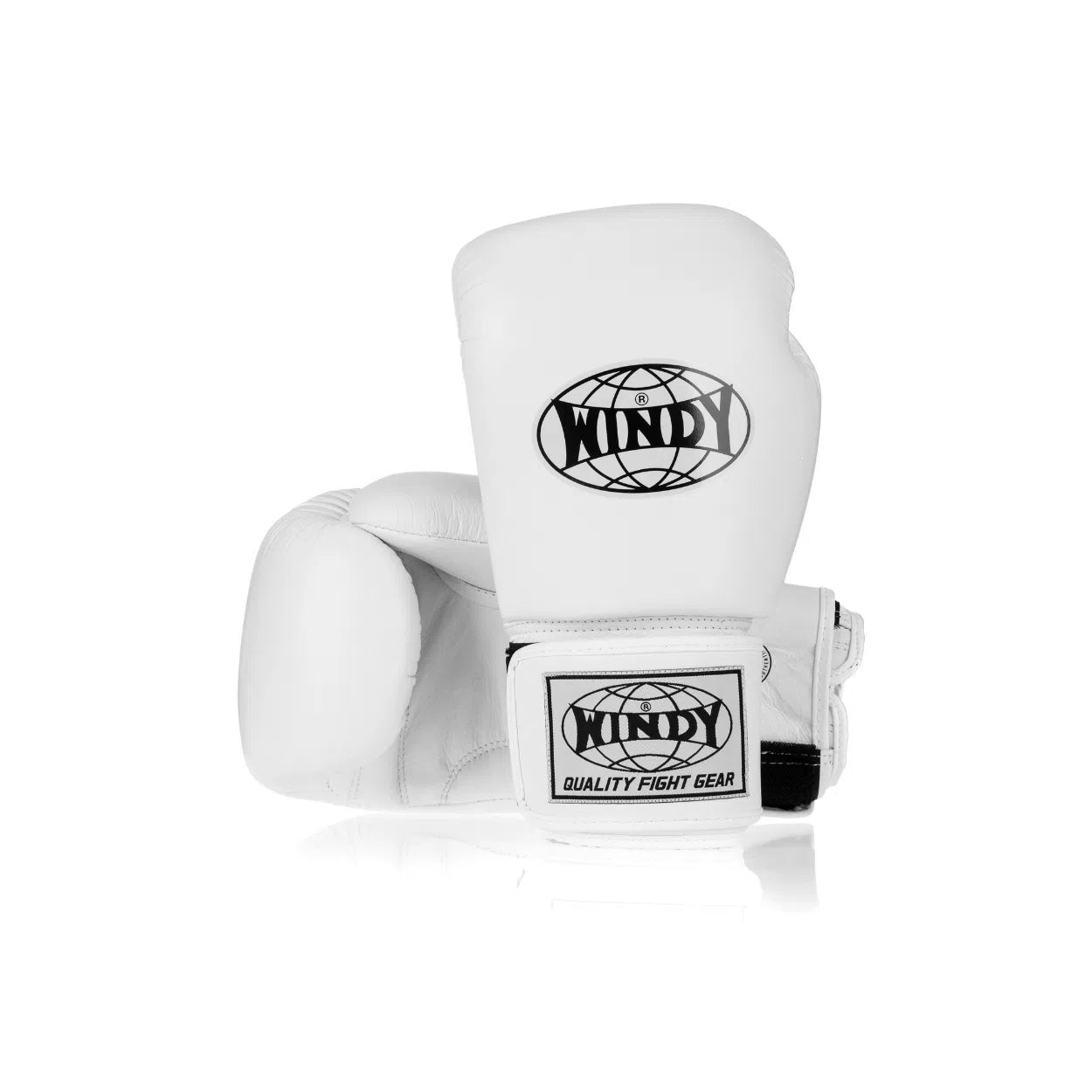 Classic Leather Boxing Glove - White