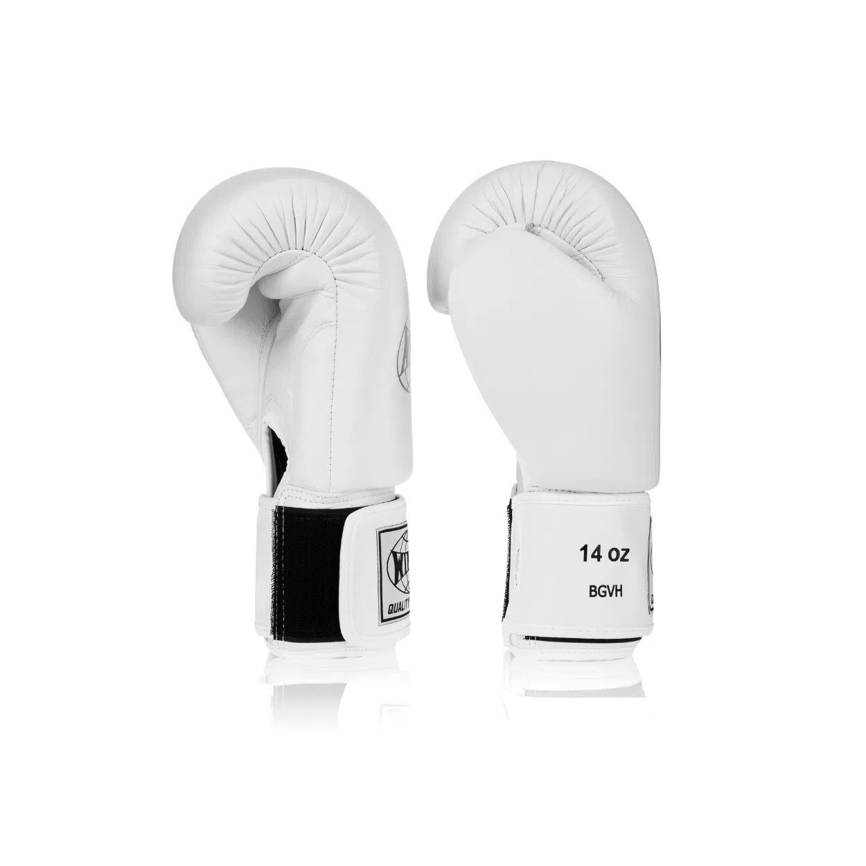 Classic Leather Boxing Glove - White