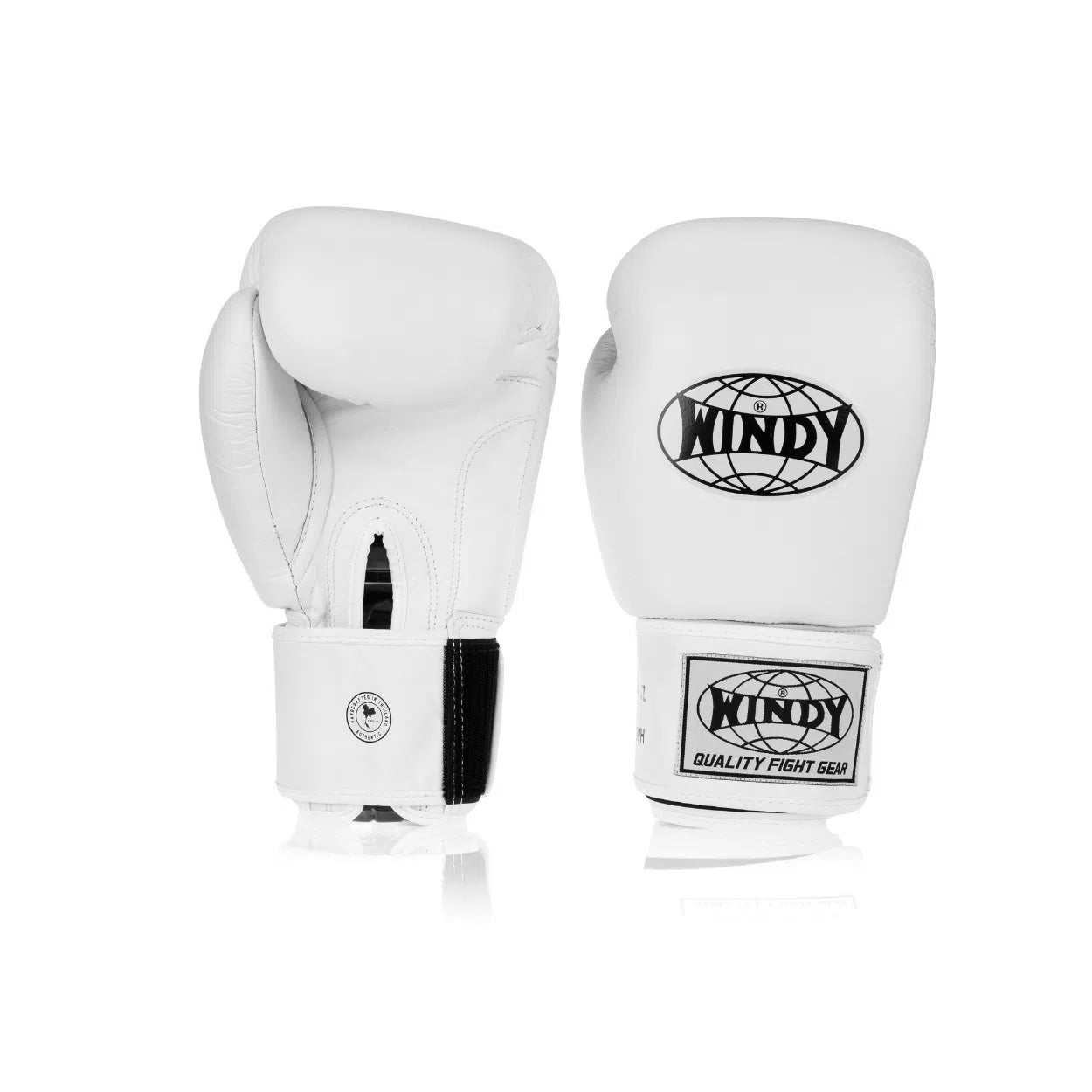 Classic Leather Boxing Glove - White