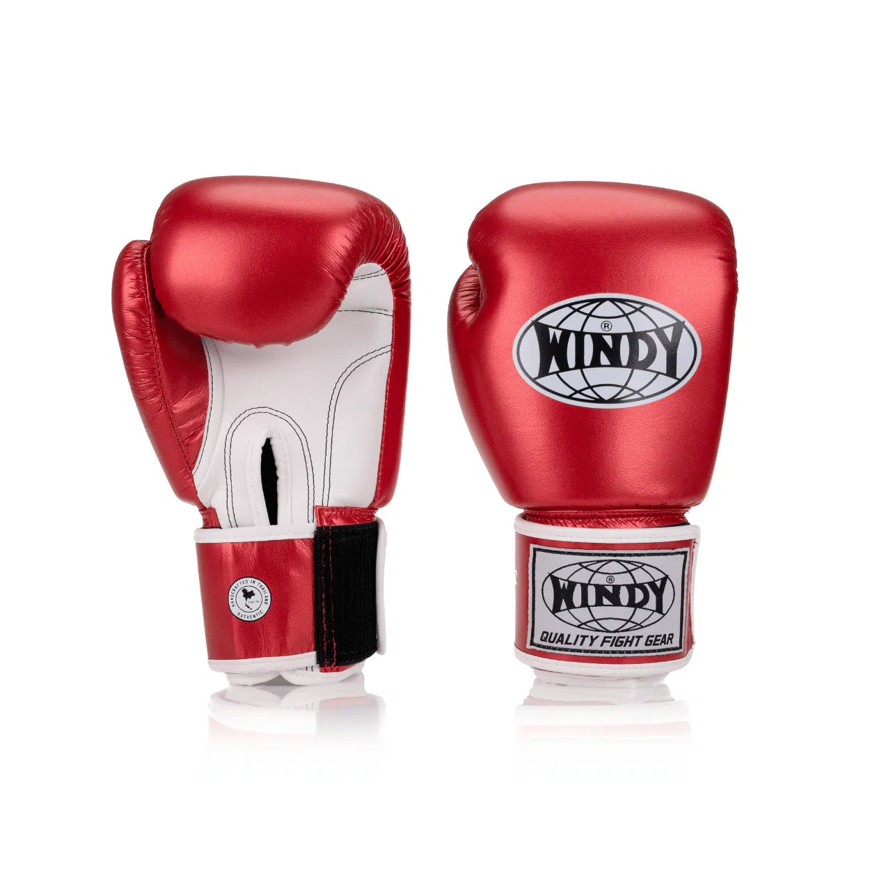 BGVHU Classic Microfiber Boxing Glove - Red
