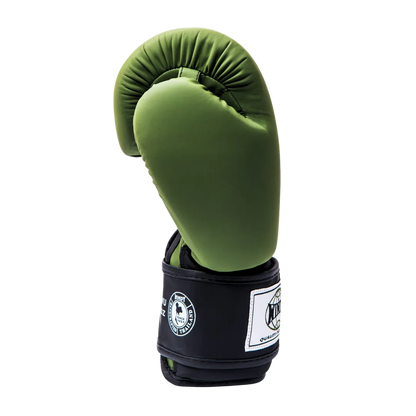 Classic Synthetic Leather Boxing Glove - Khaki