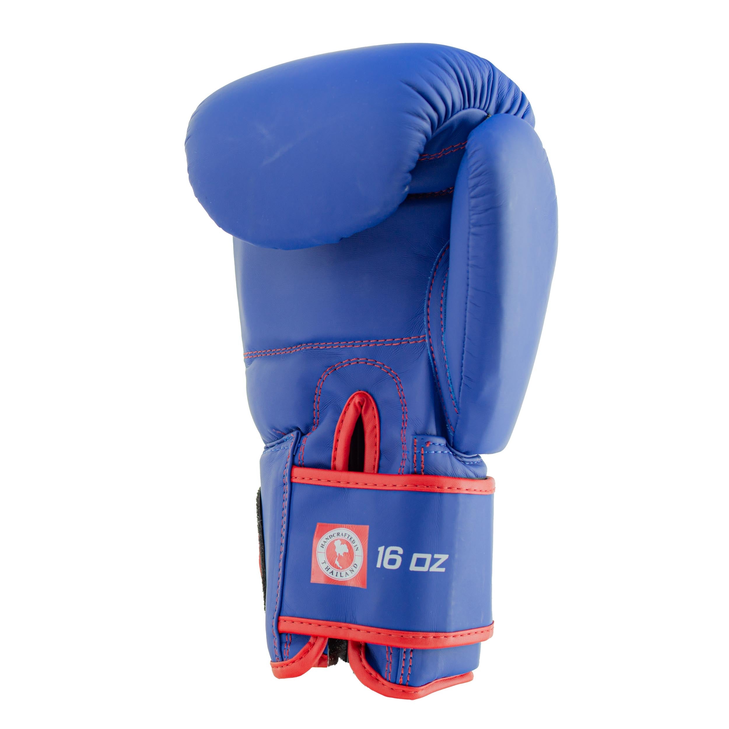 Synthetic Leather Boxing Gloves Sapphire Blue Windy Fight Gear
