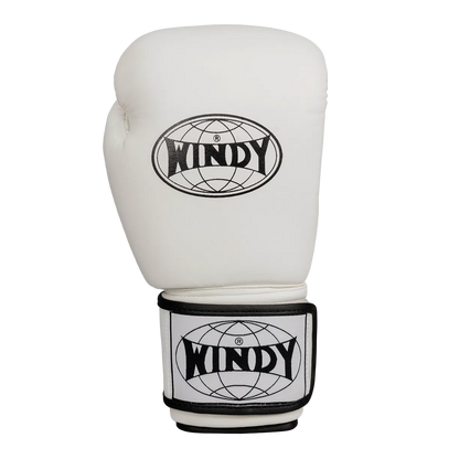 Classic Synthetic Leather Boxing Gloves - White